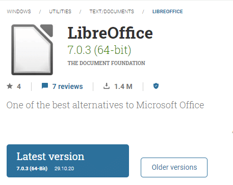 aplikasi presentasi LibreOffice