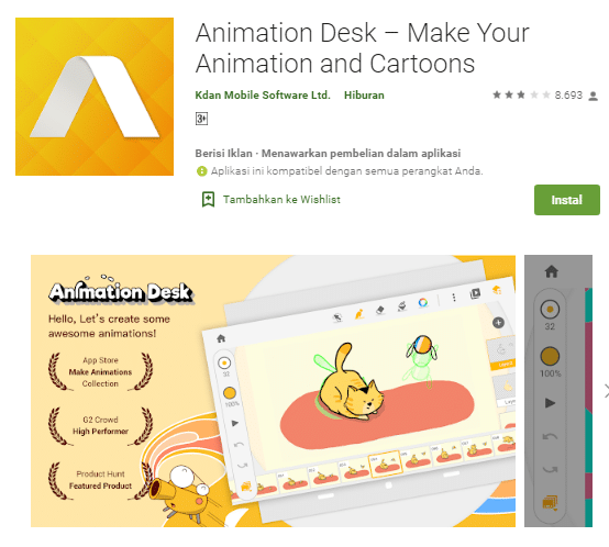 aplikasi pembuat animasi terbaik untuk android