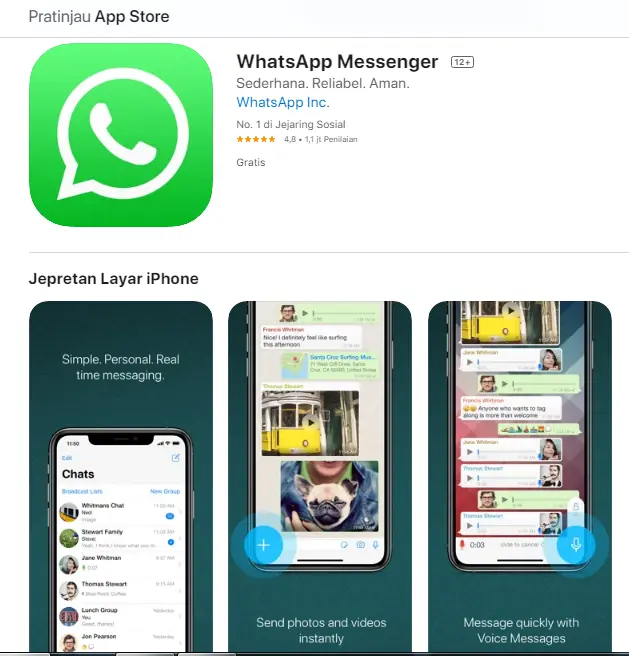 Cara Mengganti Nomor Whatsapp di iOS