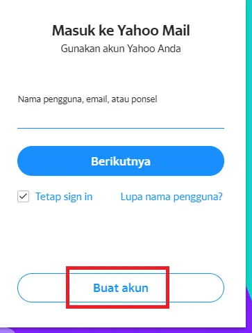 tutorial cara membuat email yahoo
