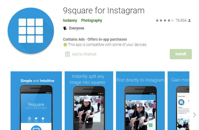 aplikasi membuat feed instagram nyambung