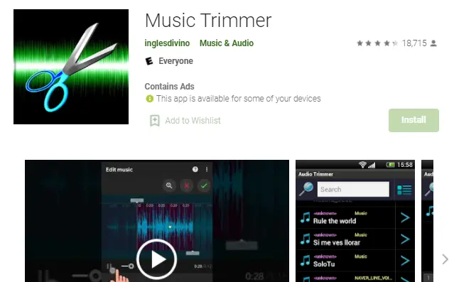 Music Trimmer
