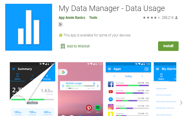 My Data Manager