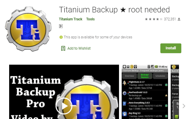 Titanium Backup