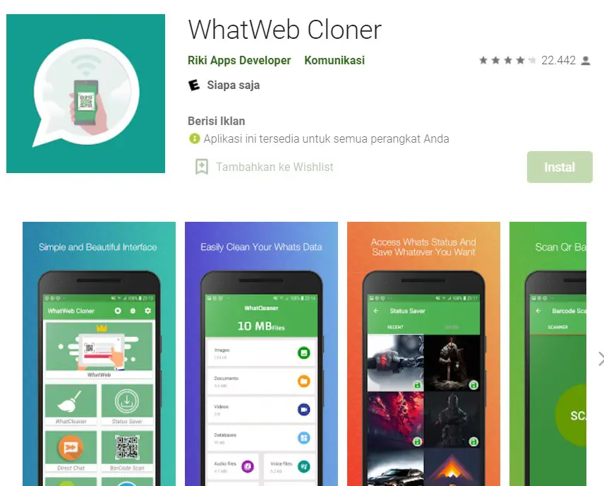 Cara Menggunakan WhatWeb Cloner