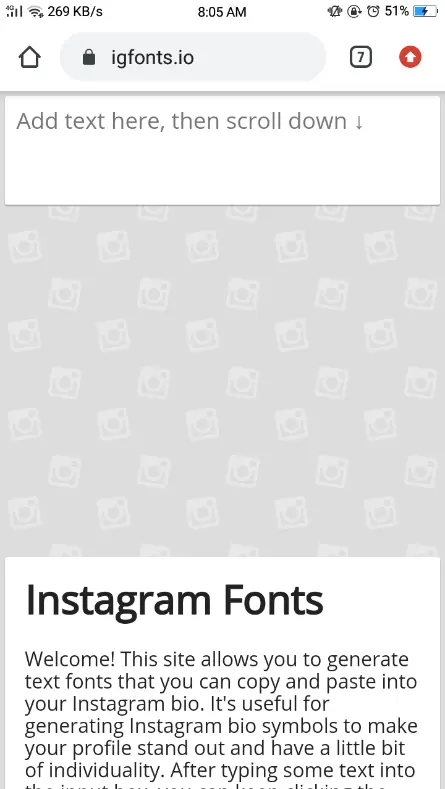 Cara Mengubah Font Instagram Menggunakan Igfonts.io