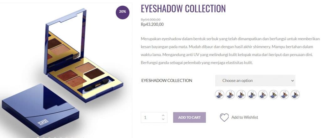 Inez Eyeshadow Collection